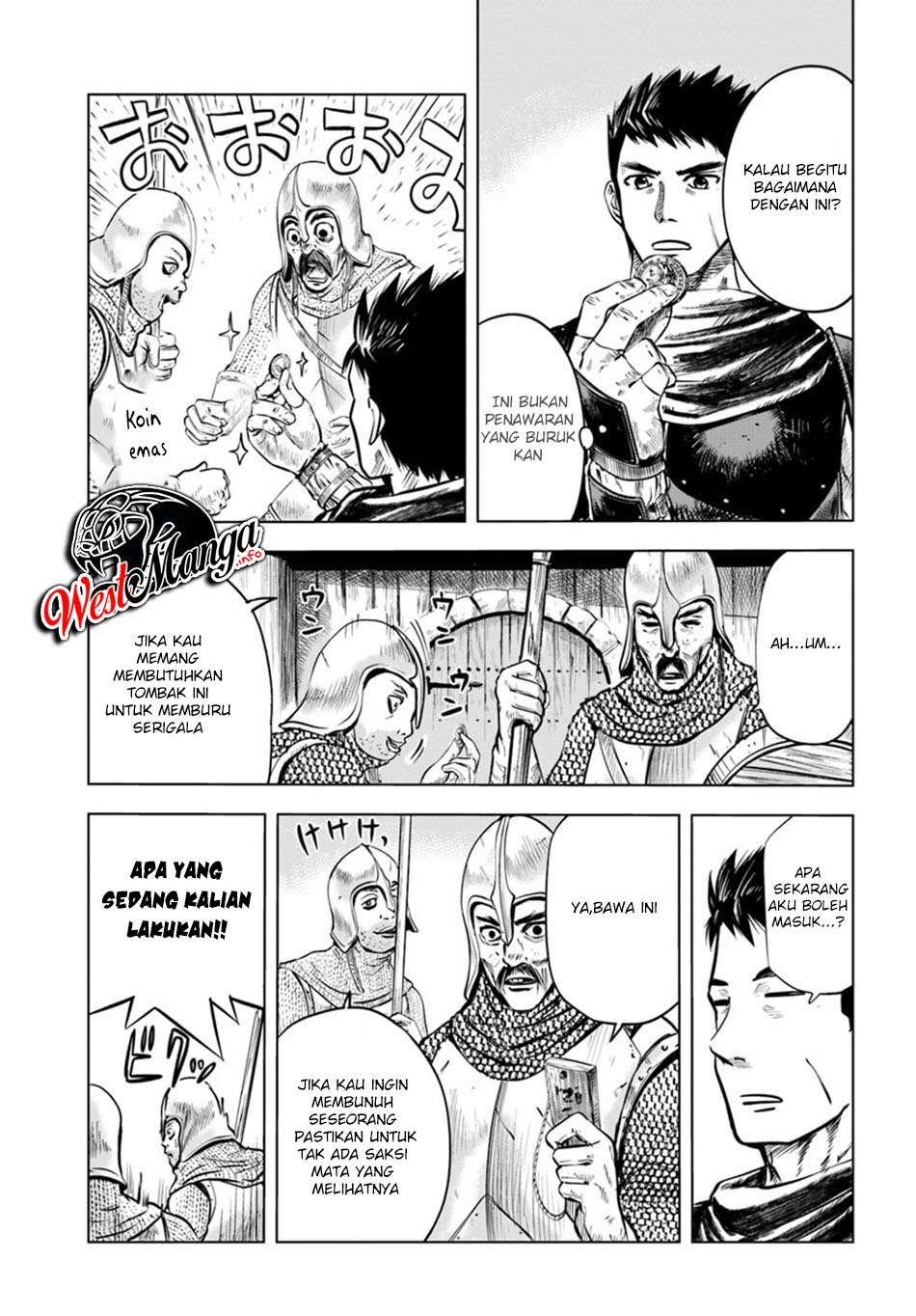 Oukoku E Tsuzuku Michi Chapter 04.2 Bahasa Indonesia